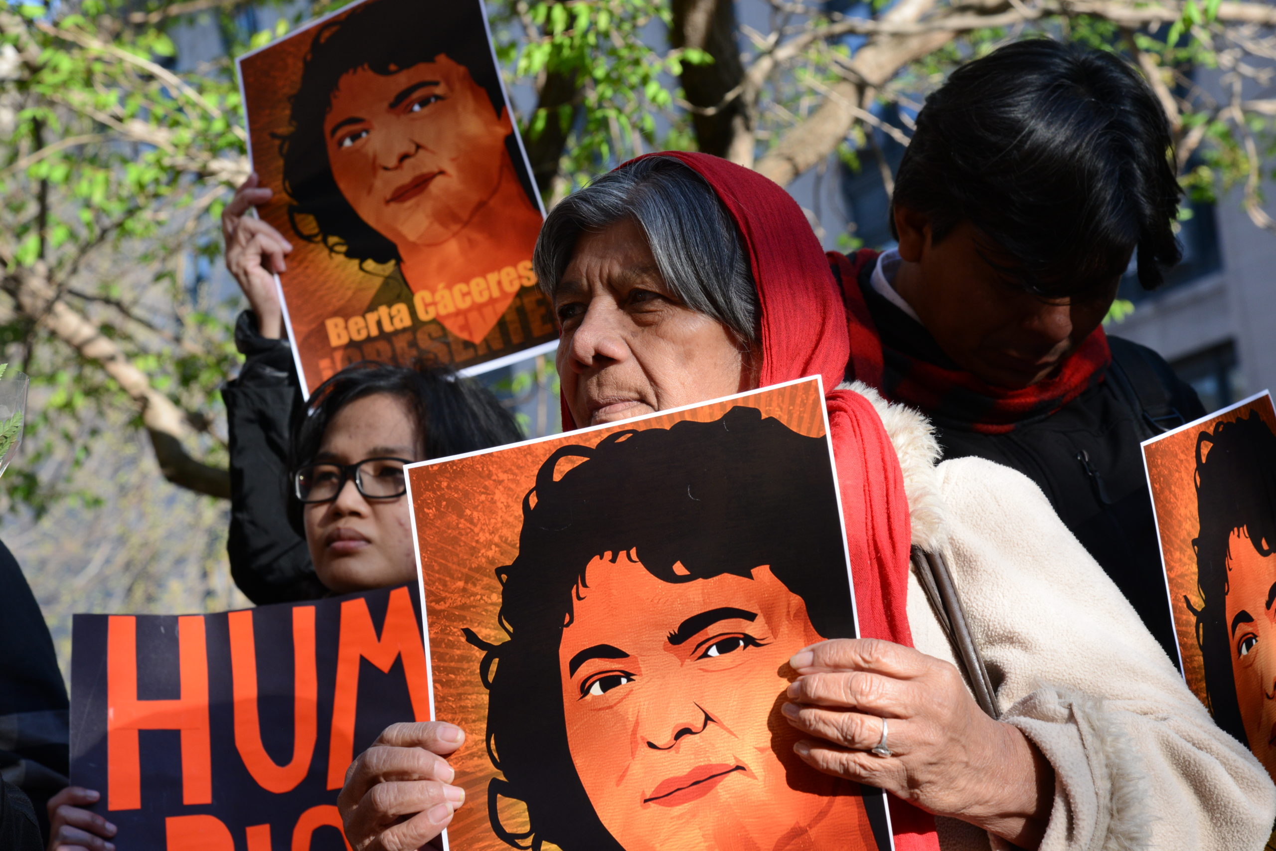 Vigil Berta Cáceres